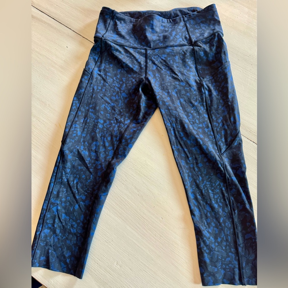 High Rise Fast and Free lululemon leggings size 8